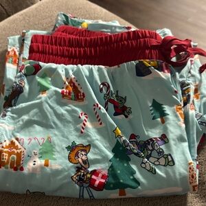 Little Sleepies Disney Christmas Pajama Bottoms